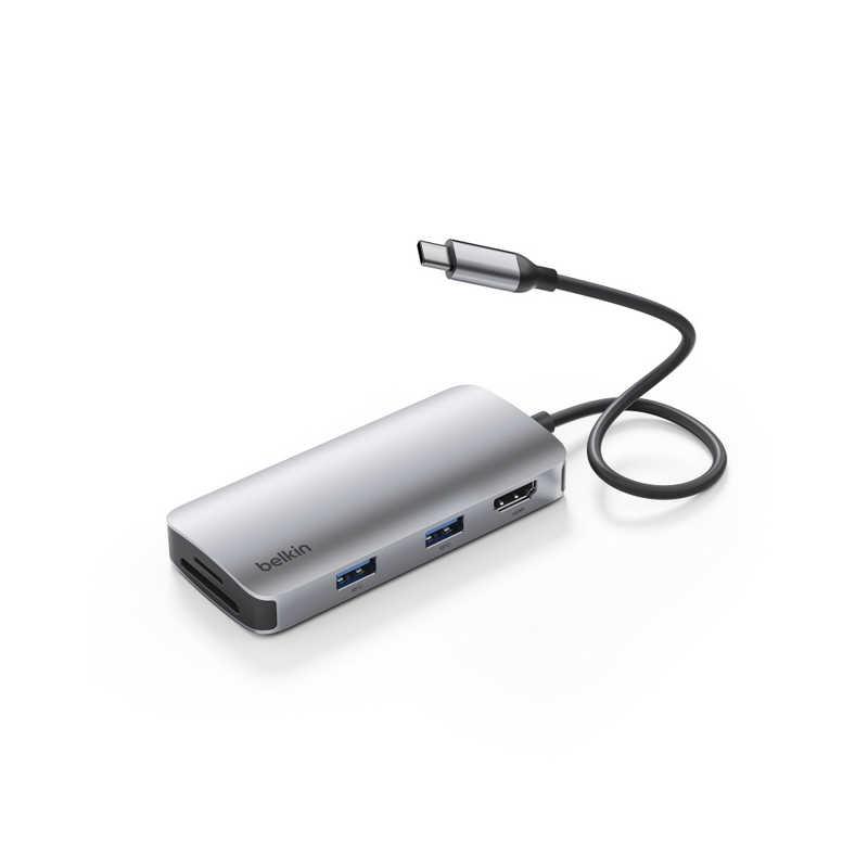 Belkin 5-in-1マルチポートハブ AVC007fqSGY-V2の商品写真