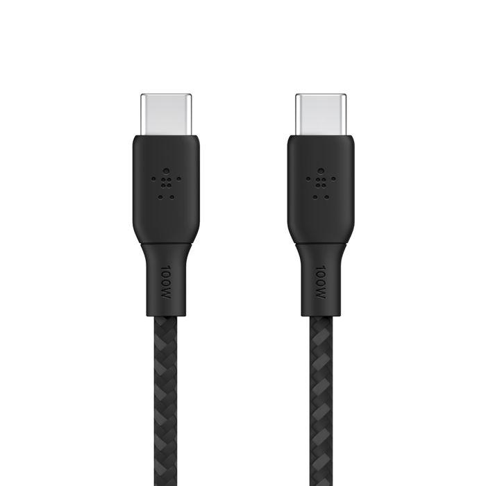 Belkin BoostCharge USB-C to USB-Cケーブル 100W CAB014bt2MBKの商品写真