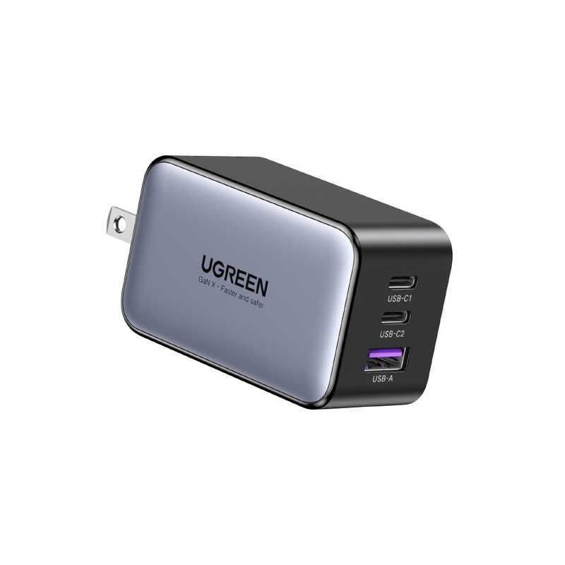 UGREEN Nexode 65W 3ポート充電器 10334の商品写真